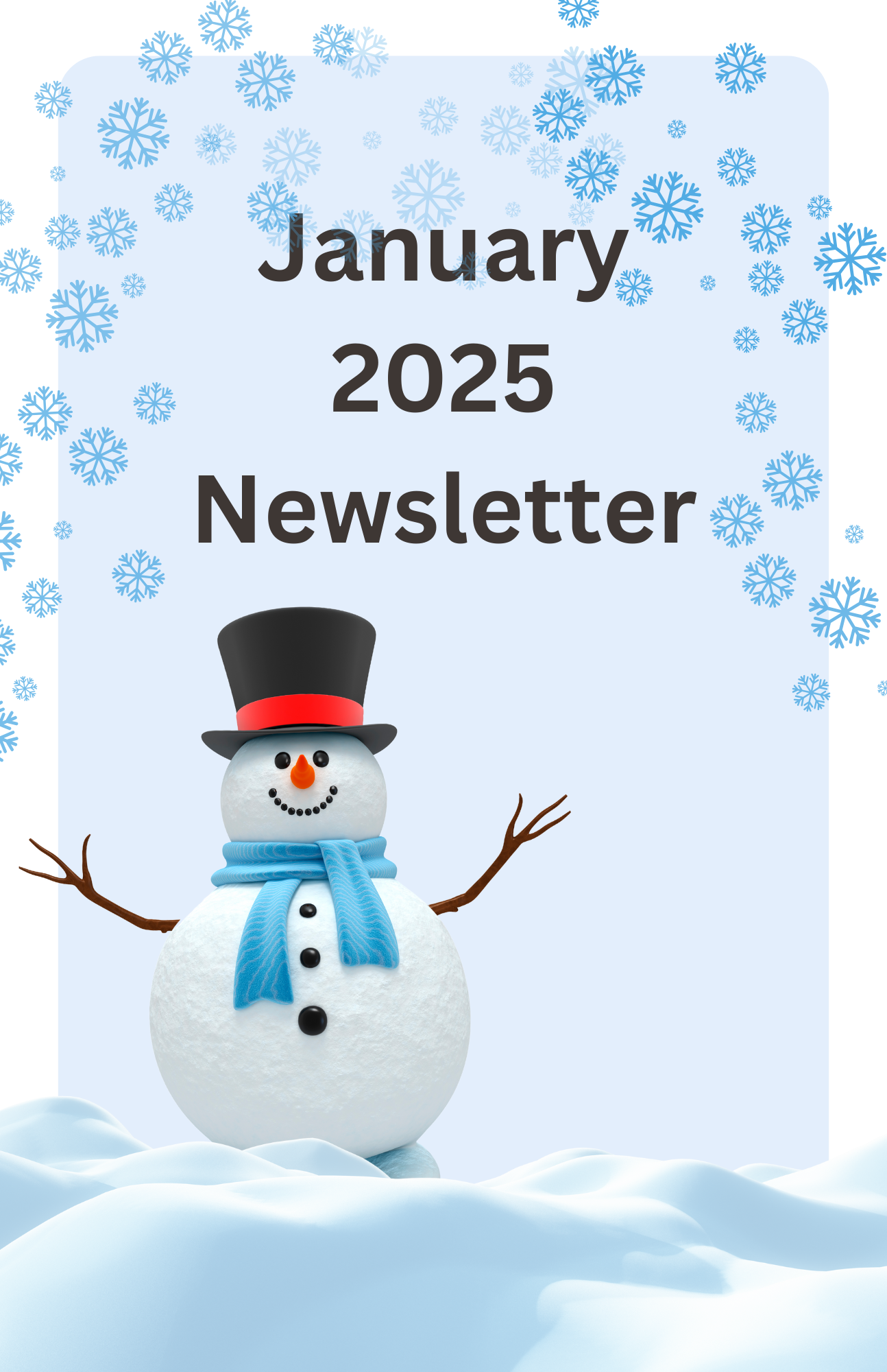 Jan. 2025 Newsletter